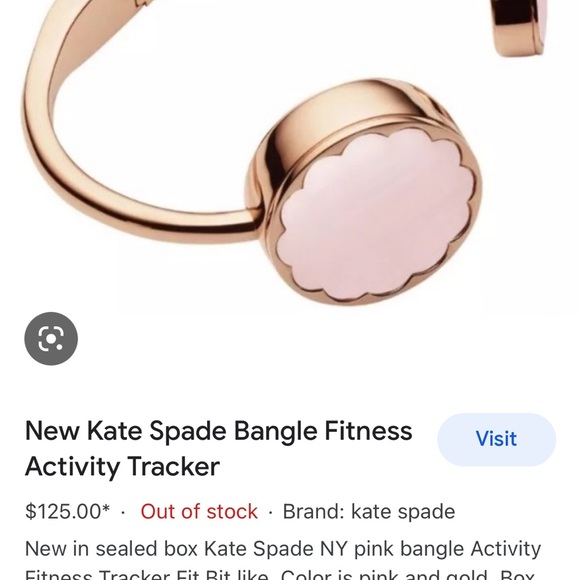 New Kate Spade Bangle Fitness
Activity Tracker - Picture 6 of 6
